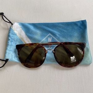 Wonderland Stateline tortoise shell sunglasses